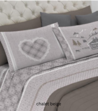 COMPLETO LETTO FLANELLA 2P PENSIERI DELICATI Tellini S.r.l. Ingrosso Abbigliamento